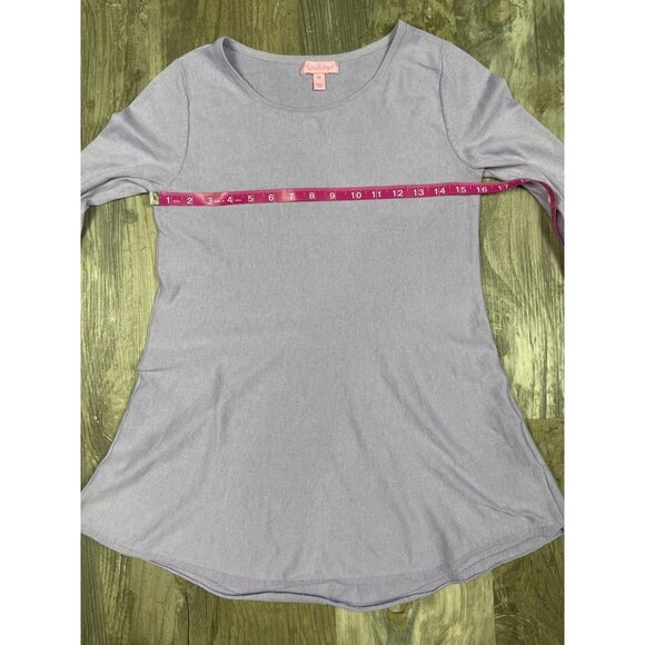 Lilly Pulitzer Ingle Pullover Sweater Small Lilac Verben Purple Long Sleeve - Picture 8 of 9